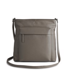 Markberg Jaelyn Crossbody I Taupe i Soft Læder